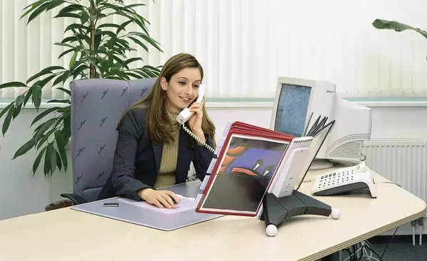 Карточный стенд настольный Durable SHERPA table 10 Photo 2
