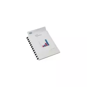 Overhead ring binder Elba Vario-Zipp A4 Black front cover with 25 pockets