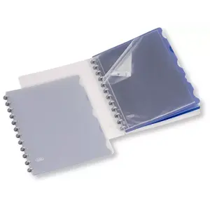 Ring Binder Elba Vario-zipp A4 Transparent