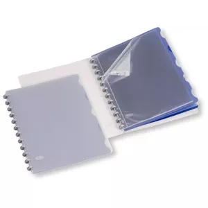 Ring binder Elba Vario-zipp image profi A4, blue, ring Ø 2.1 cm, 248×20×316 mm