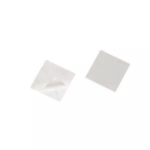 Durable 8281-19 Self-Adhesive Labels, Transparent, 75 x 75 mm, 100 Pieces