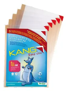 Tarifold 194770 Self-Adhesive Document Holder for A4 Format Made of PVC with 10 Sheets Maximum Capacity Transparent