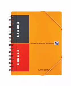 Notebook Oxford A5 80 g/m² Orange, matt finish, monochromatic