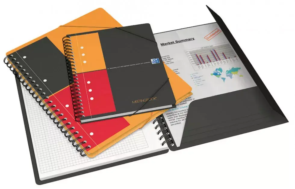 Oxford A5 Notebook 80 g/m² Orange Photo 2