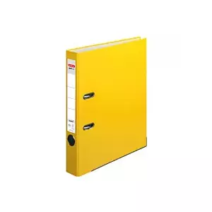 Папка на кольцах A4 Herlitz 05451307 Желтая