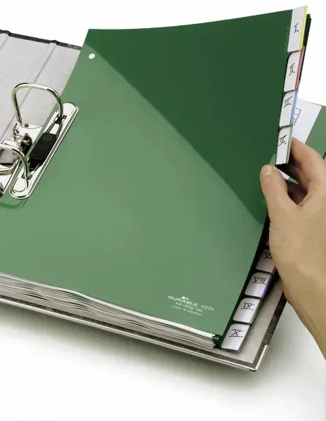 Tukšais tabulācijas indekss Durable 6221-05 Photo 3