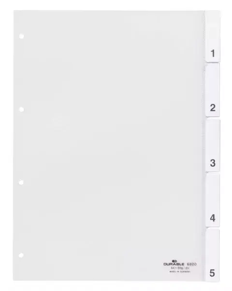 Numurēts tab indeks Durable 6820 Photo 2