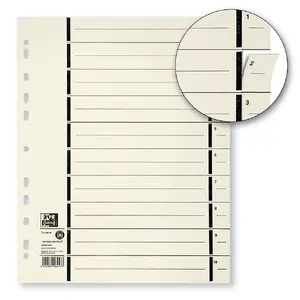 Divider Cardboard Oxford 400004671