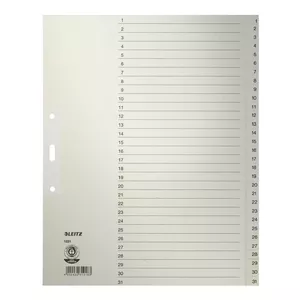 Numeric tab index Leitz 12310085