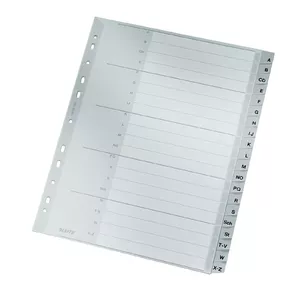 Alphabetic tab index Leitz 12600000