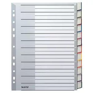 Blank tab index Leitz 12740000