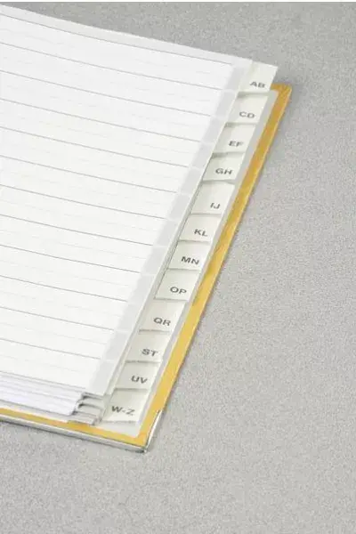 Blank tab index Leitz 12740000 Photo 4