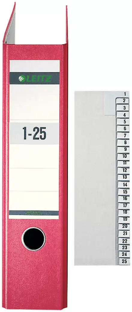 Numeric tab index Leitz 13810085 Photo 2