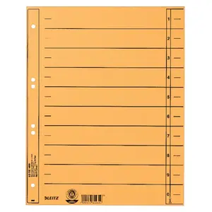 Numeric tab index Leitz 16580015