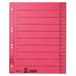 Numeric tab index Leitz 16580025
