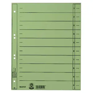 Numeric tab index Leitz 16580055