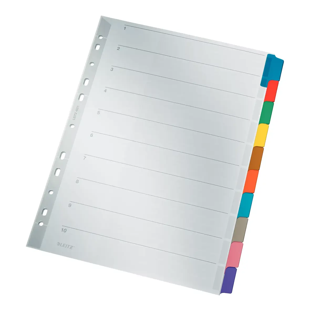 Blank tab index Leitz 43210000 Photo 2