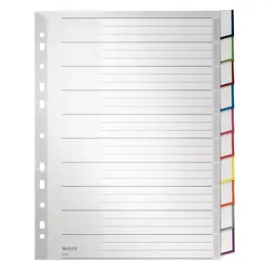 Blank tab index Leitz 43700000