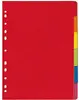HERLITZ A4 cardboard dividers 11078086 — 10 pcs Photo 2