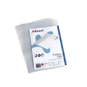 Папка Rexel Embossed A4 L Clear 100