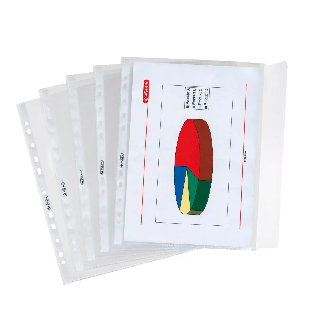 Folder Herlitz 5896204 Polypropylene (PP) Transparent A4 Photo 4