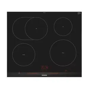 Induction Hob Siemens EH675LFC1E Black Stainless Steel 4 Zones