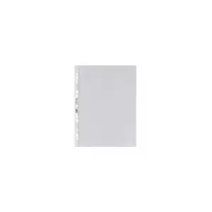 Document sleeve Elba 71414 A4 polypropylene 0.12 mm clear open top with euro hole