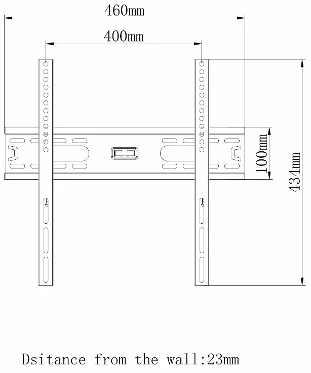 TV Mount OMEGA OUTV400F 23–55 inch VESA 30 kg Photo 2