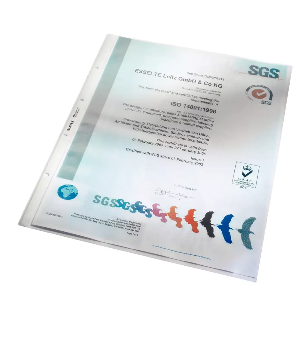 Sheet Protector Leitz 47020000 Photo 2