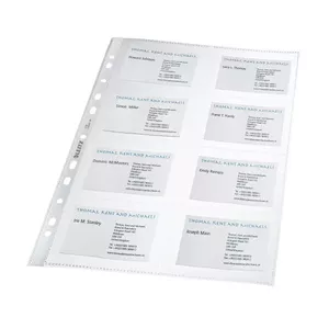 Card Pocket Leitz 47583003 Transparent 100 x 70