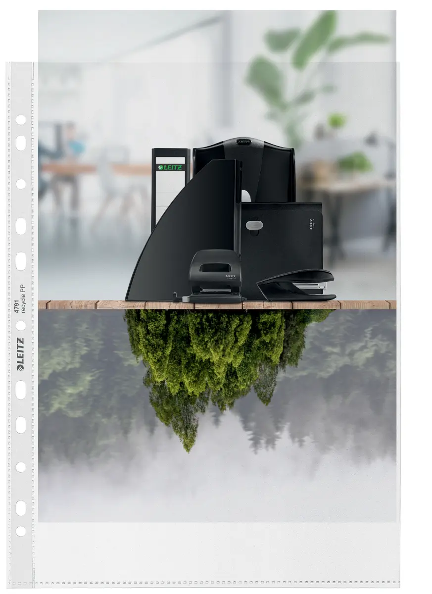 LEITZ Recycle A4 Dokumentu kabatiņa, Caurspīdīgs