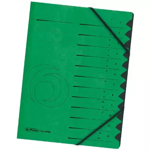 Tab Index Herlitz 10843332 Green A4