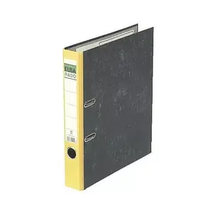 Ring binder Elba Rado A4 Black Yellow