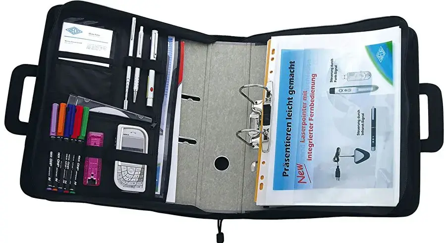 WEDO 58 601 organizators — A4 plastmasa/poliesters Photo 3