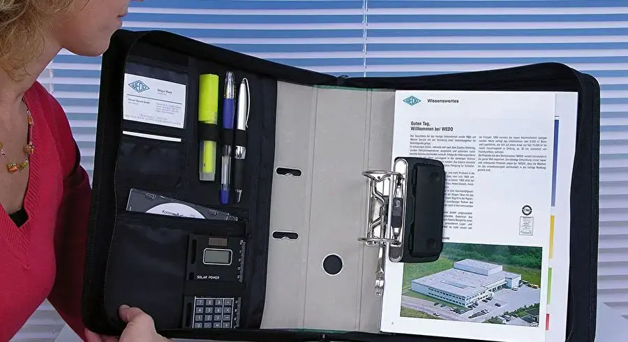 WEDO 58 601 organizators — A4 plastmasa/poliesters Photo 5
