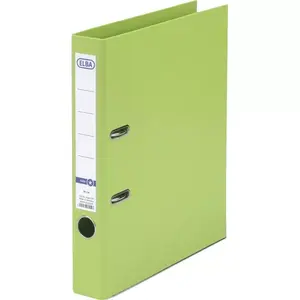 Ring Binder Elba Smart, A4, 50 mm spine, Polypropylene, Green