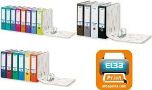 PP ring binder A4 Elba smart Pro