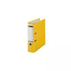 Lever Arch File Leitz A4 80mm 180° Yellow