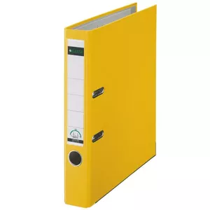 Plastic Lever Arch File ring binder A4 Leitz 180° 1015-50-15 Yellow