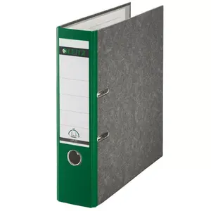 Lever Arch File Leitz A4 80mm 180° Green
