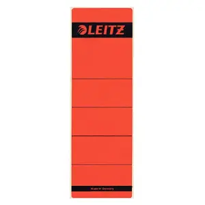 Self-adhesive label Leitz 16420025 Red Rectangle 10 pc(s)