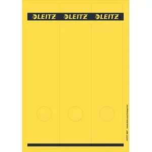 Self-adhesive label Leitz 16870015 Rectangle Yellow
