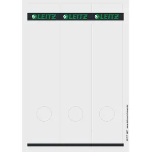 Spine Labels Leitz PC printable for standard lever arch files