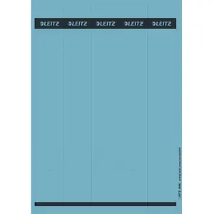 Self-adhesive label Leitz 16880035 Blue Rectangle 125 pcs