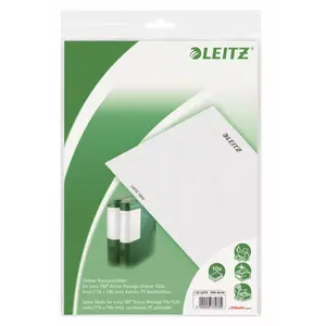 Этикетки для папок Leitz 1690-00-85 серые самоклеящиеся