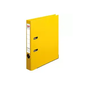 Ring binder Herlitz 10834778 A4 Yellow