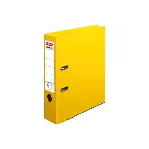 Ring binder Herlitz 10834356 A4 Yellow