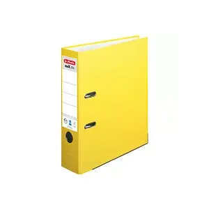 Ring binder Herlitz 10841534 A4 Yellow