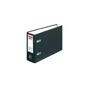 Ring binder Herlitz 10842334 A5 Black