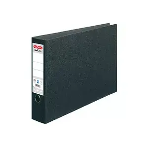 Ring binder Herlitz 10397073 A3 Black